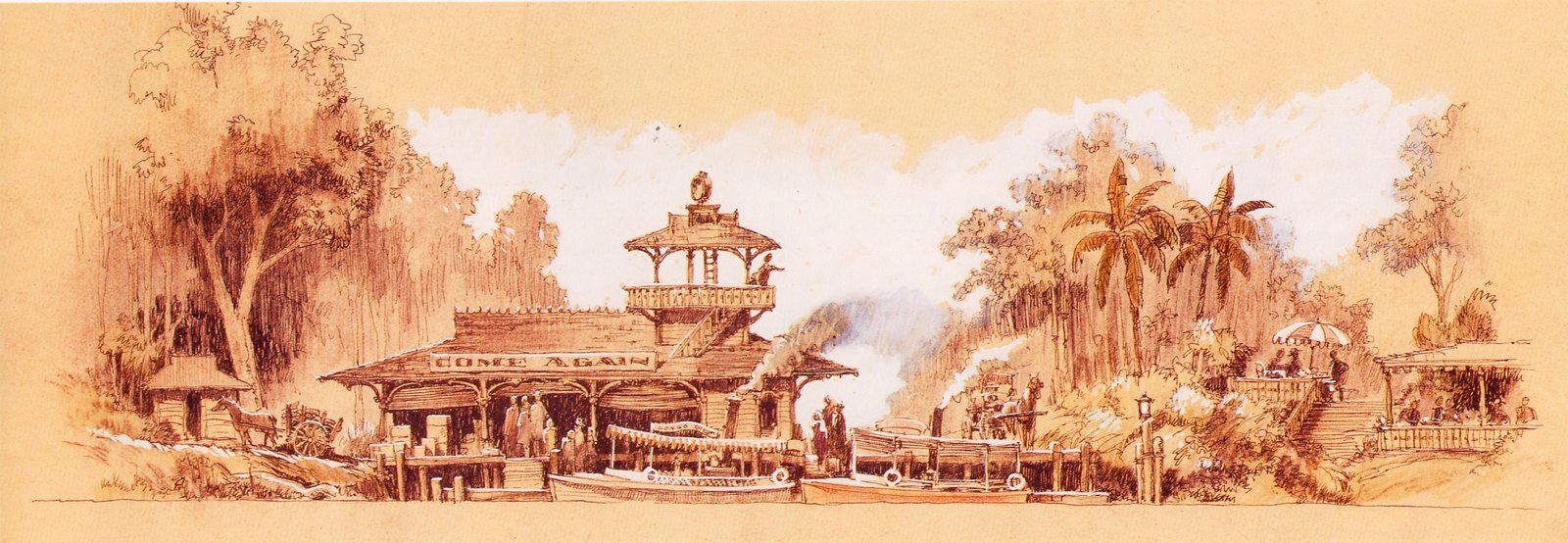 Jungle Cruise Original Artwork MiceChat